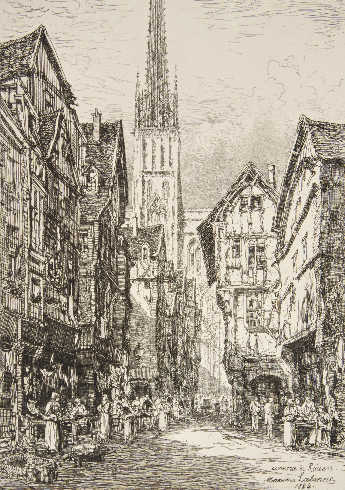 A Street in Rouen